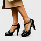 Oriah | Orthopedic Heels – Black | The Bellemont Sisters Australia