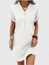 Massie | Draped Dress – White | The Bellemont Sisters Australia
