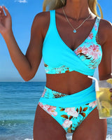 Jolina - Floral Wrap Bikini Set | The Bellemont Sisters Australia
