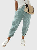 Autumn | Elegant Women's Pants – Green | The Bellemont Sisters Australia