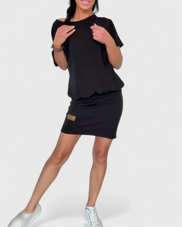 Makynzee | Comfortable Dress – Black | The Bellemont Sisters Australia