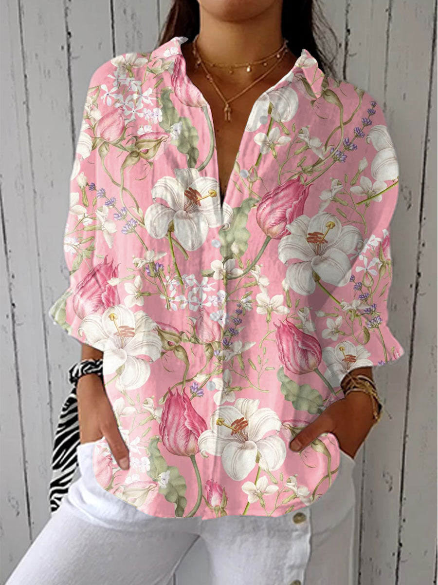 Anne – Chic Floral Blouse | The Bellemont Sisters Australia