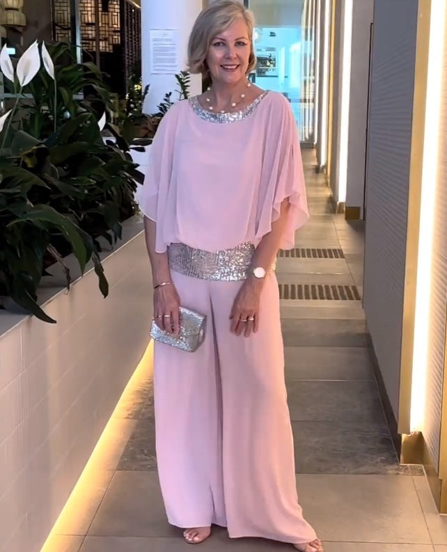 Nessa™ Classy Elegant Set – Pink | The Bellemont Sisters Australia