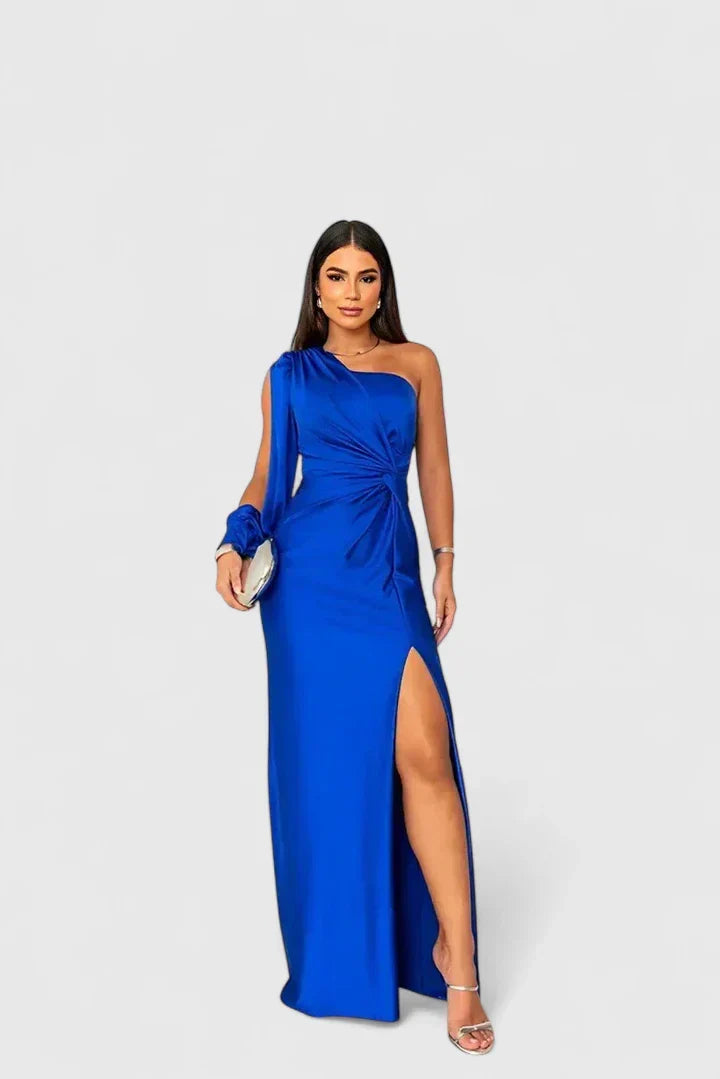 Saryxiah | Elegant Maxi Dress – Blue | The Bellemont Sisters Australia