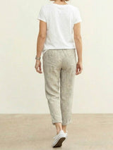 Alexa | Women's Drawstring Waist Casual Slim Fit Pants | The Bellemont Sisters Australia