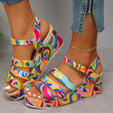 Selora | Platform Ankle Strap Sandals | The Bellemont Sisters Australia