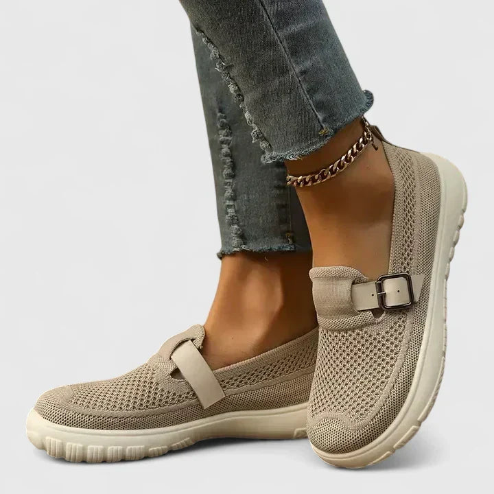Graciel | Orthopedic Loafers – Beige | The Bellemont Sisters Australia