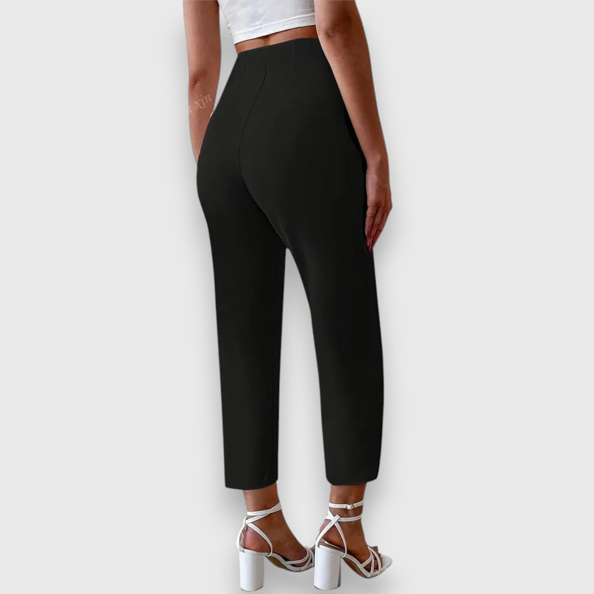Verena – High-Waisted Trousers | The Bellemont Sisters Australia