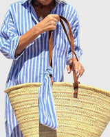 Ellen | Classic Striped Dress | The Bellemont Sisters Australia