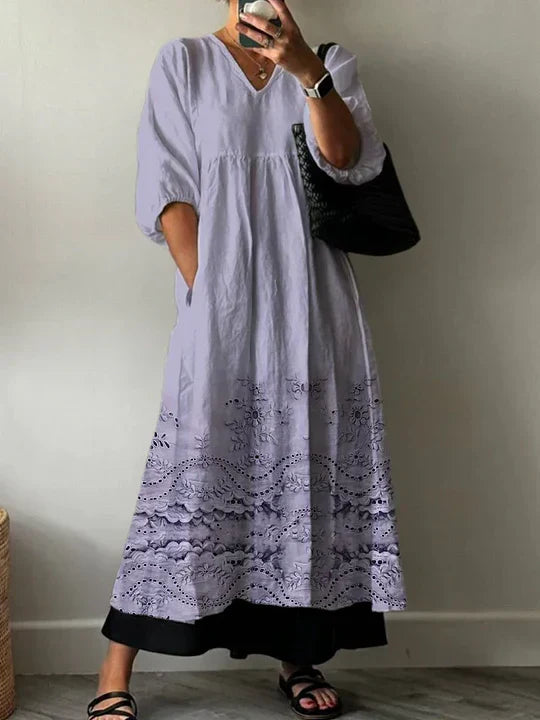 Kelsey Elegant Printed Dress | The Bellemont Sisters Australia