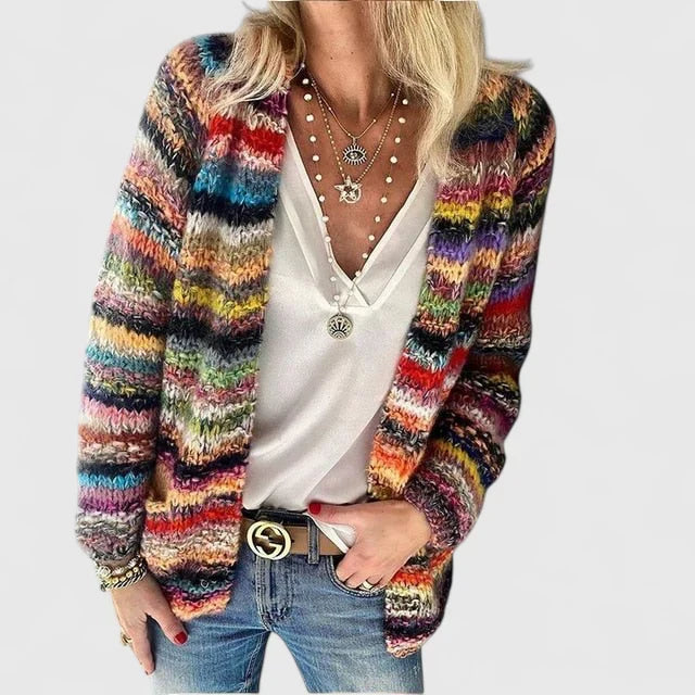 Kyns | Comfortable Cardigan – Red | The Bellemont Sisters Australia