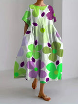 Eli floral summer dress – Green | The Bellemont Sisters Australia