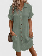 Gianelleza | Sophisticated Midi Dress – Green | The Bellemont Sisters Australia