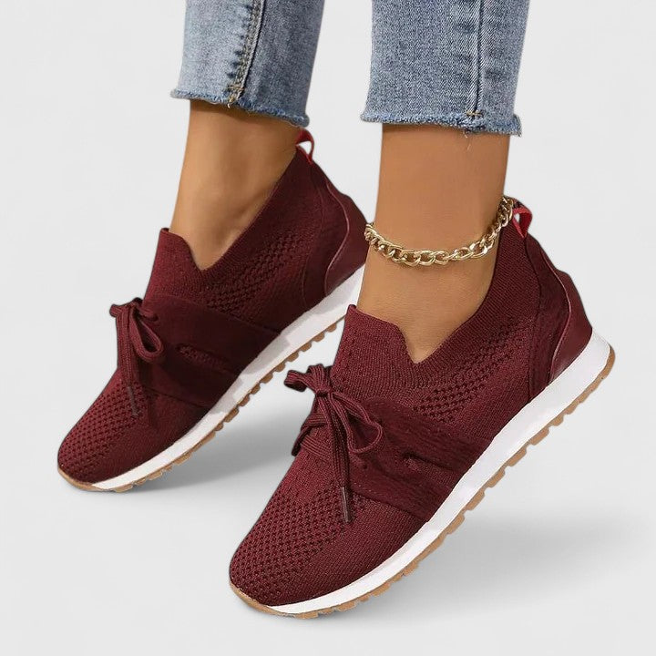 Mikhailah | Orthopedic Sneaker – Red | The Bellemont Sisters Australia