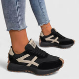 Amy | Orthopedic Sneakers – Black / Beige | The Bellemont Sisters Australia