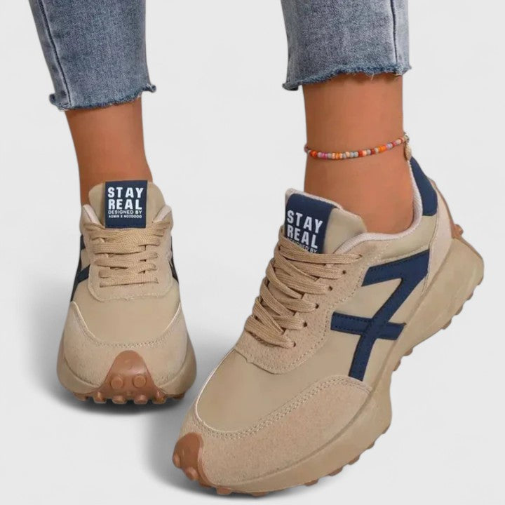 Amy | Orthopedic Sneakers – Beige | The Bellemont Sisters Australia