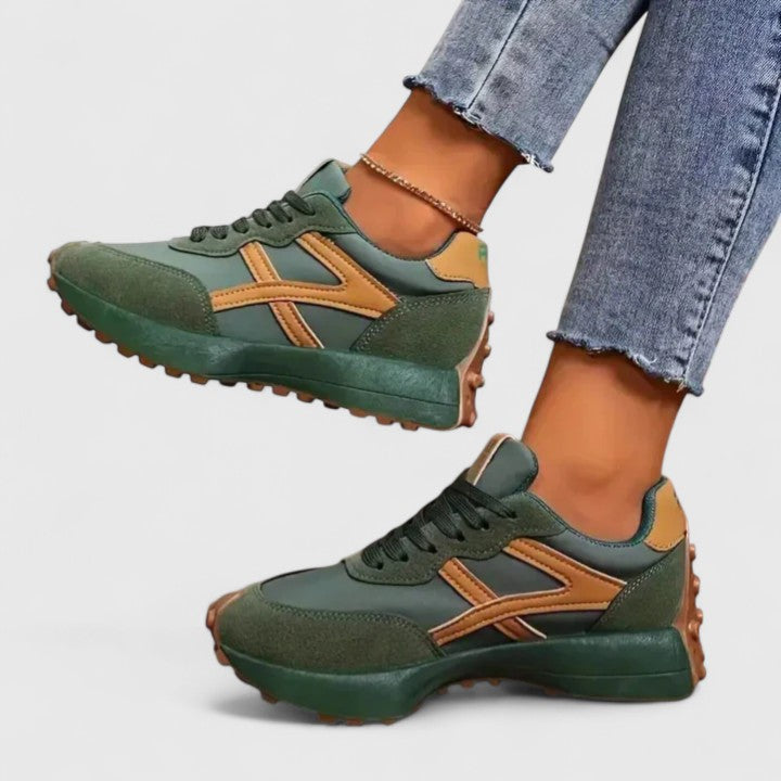 Amy | Orthopedic Sneakers – Green | The Bellemont Sisters Australia