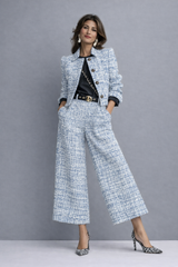 Lucía | Sophisticated and Versatile Set – Blue | The Bellemont Sisters Australia