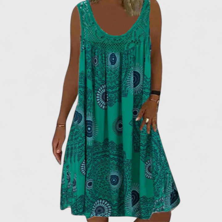 Arya |  Comfortable Summer Dress – Green | The Bellemont Sisters Australia
