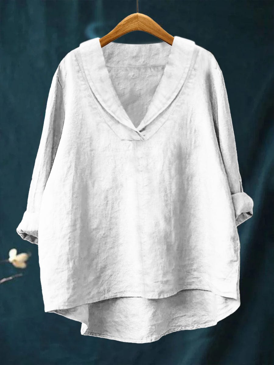 Evelyn | Elegant Breezy Summer Blouse – White | The Bellemont Sisters Australia