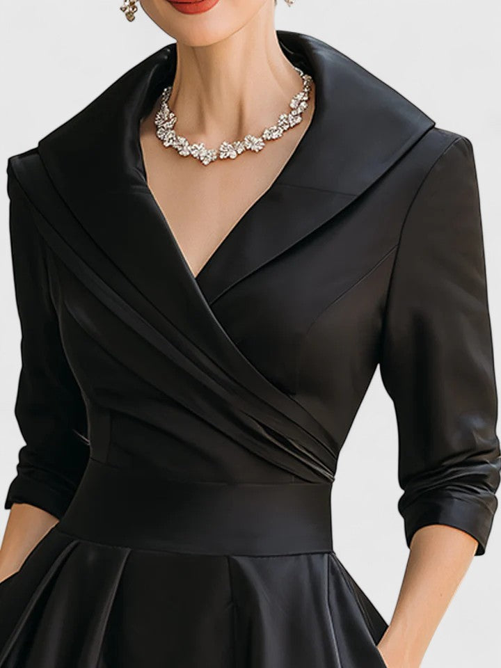 Yan | Elegant Midi Dress | The Bellemont Sisters Australia