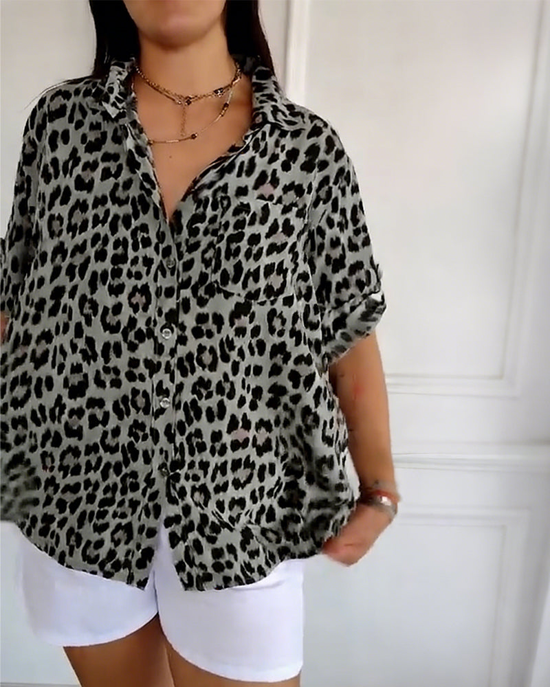 Susan | Fashion Blouses with Leopard Print | The Bellemont Sisters Australia