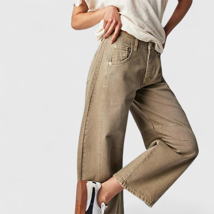 Rain | Comfortable Wide-Leg Pants | The Bellemont Sisters Australia