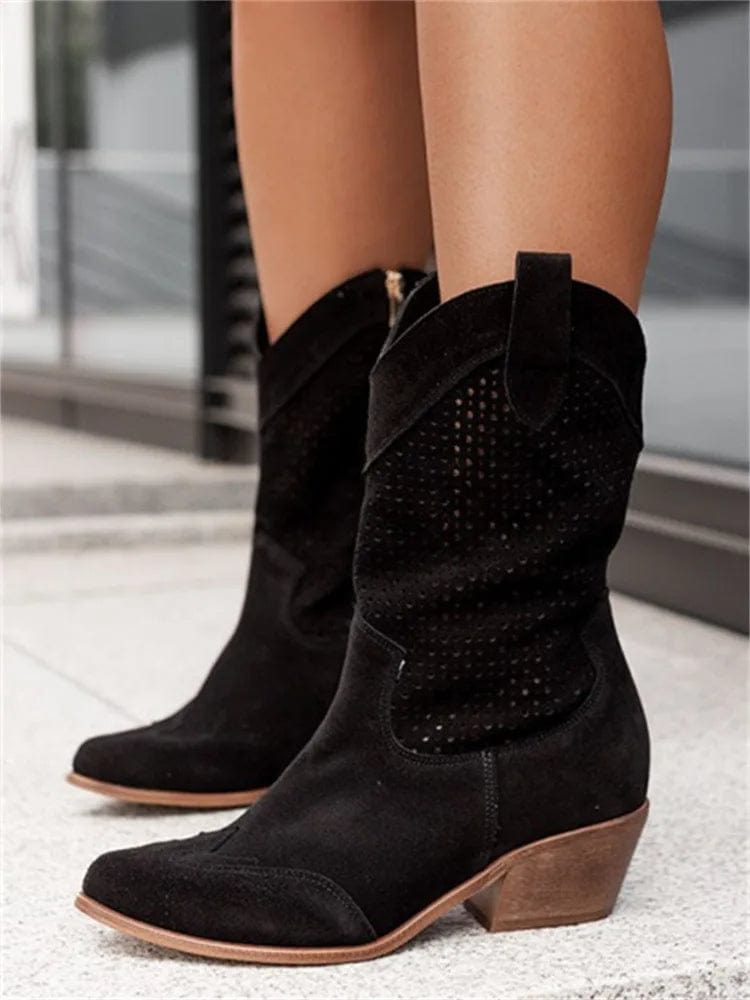 Taren | Orthopedic Boots – Black | The Bellemont Sisters Australia