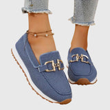 Susie - Loafers – Blue | The Bellemont Sisters Australia