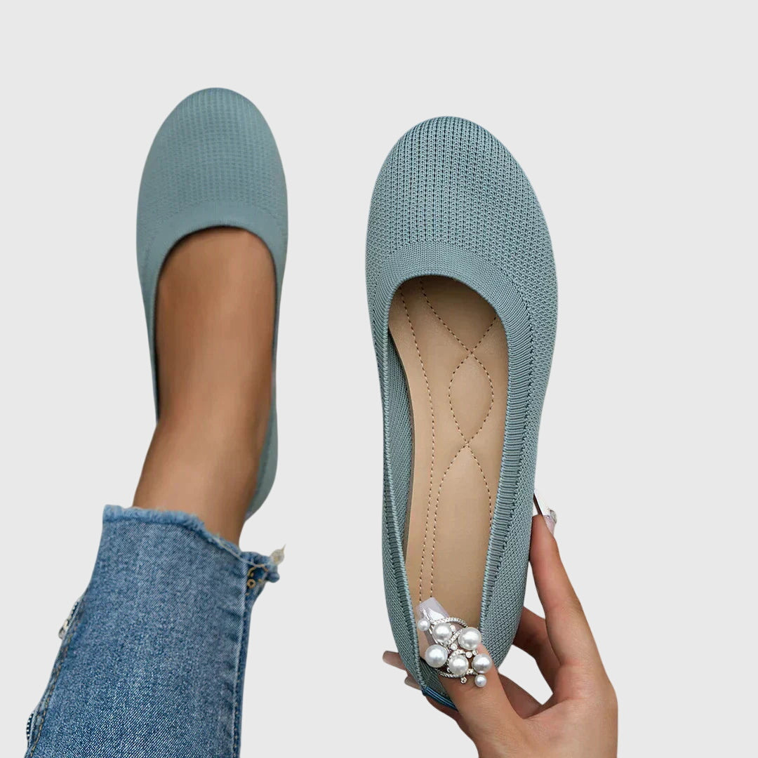 Mia - Anti-Slip Breathable Shoes – Light blue | The Bellemont Sisters Australia