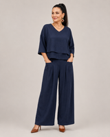 River | Layered Top Wide Leg Set | The Bellemont Sisters Australia