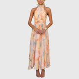 Halter | Maxi Dress – Premium | The Bellemont Sisters Australia
