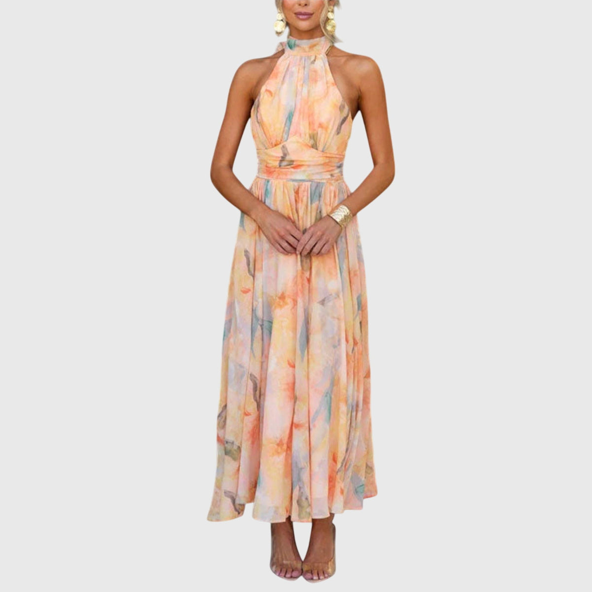 Halter | Maxi Dress – Premium | The Bellemont Sisters Australia