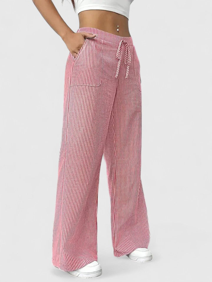 Tatienne | Elegant Pants – Pink | The Bellemont Sisters Australia