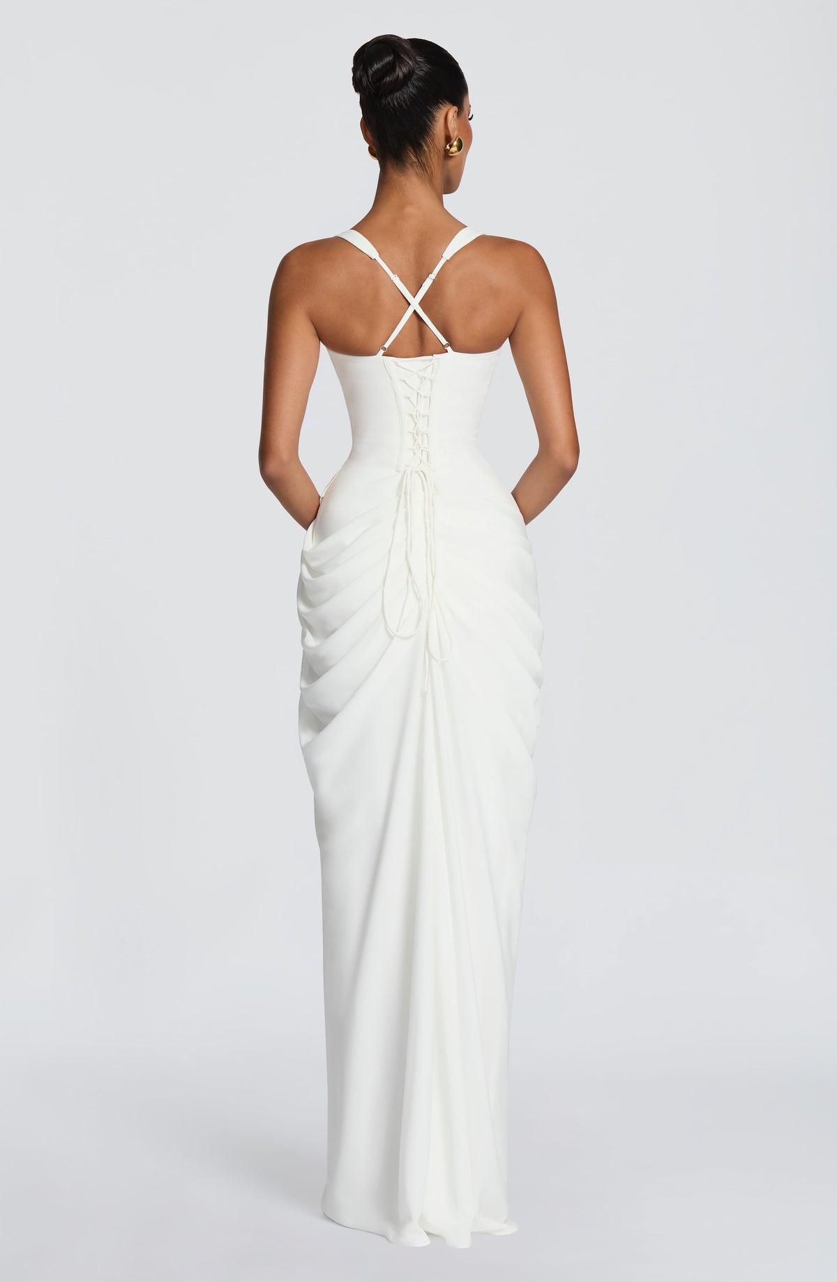 Beatrice | Women's Flowy Corset Wedding Guest Dress | The Bellemont Sisters Australia