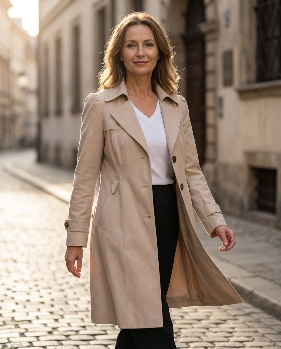 Olivia – Elegant Vintage Summer Coat | The Bellemont Sisters Australia