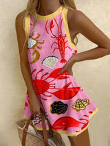 Marina | Sleeveless Summer Dress – Multicolor | The Bellemont Sisters Australia