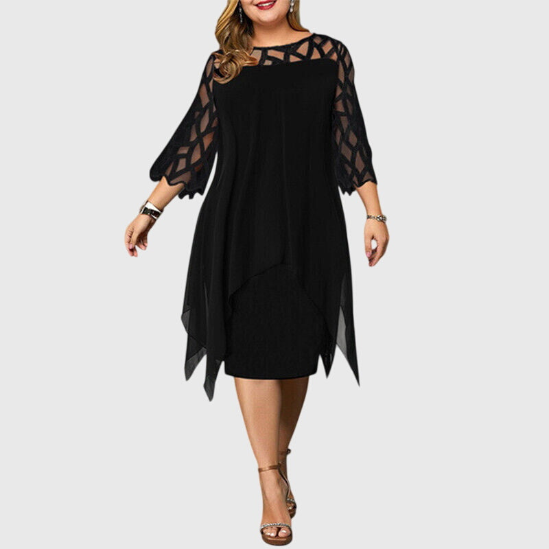 Juliana | Chic Dress – Black (Almost sold out) | The Bellemont Sisters Australia