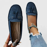 Emmaleigh - Comfortable Loafers – Blue | The Bellemont Sisters Australia
