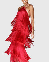 Artiselle - Tassel Dress – Red | The Bellemont Sisters Australia