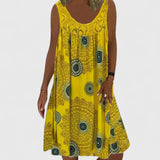 Arya |  Comfortable Summer Dress – Yellow | The Bellemont Sisters Australia
