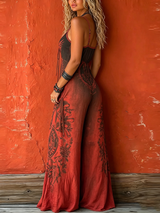 Bohemian-style Strappy Stretchy Jumpsuit | The Bellemont Sisters Australia