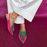 Frendessa | Fringe Ballet Flats with Ankle Strap | The Bellemont Sisters Australia