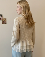 Taylor Ruffle Cardigan™ | The Bellemont Sisters Australia