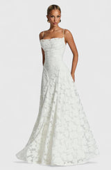 Gwenn | Elegant Maxi Dress – Ivory | The Bellemont Sisters Australia