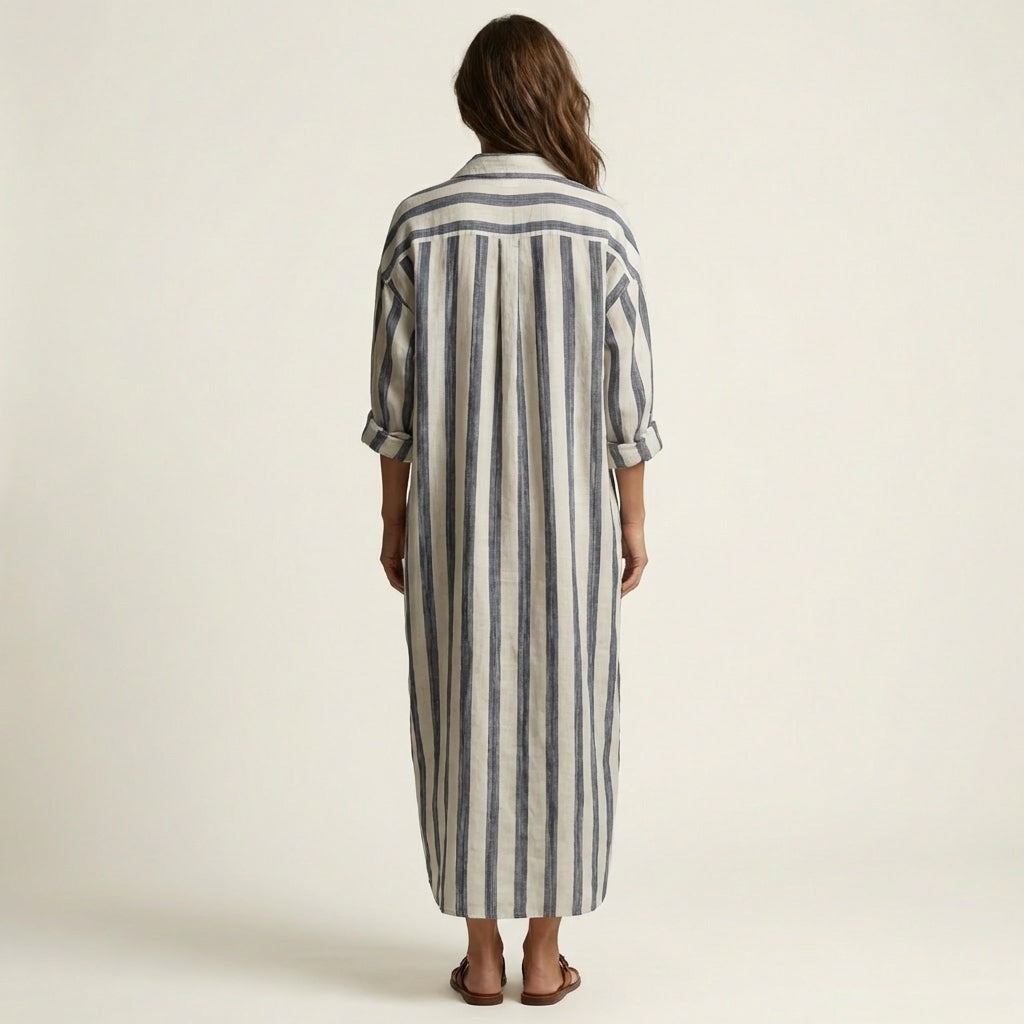 Carra | Striped Maxi Dress | The Bellemont Sisters Australia