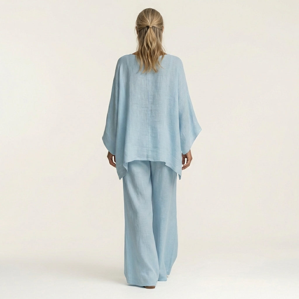 Majolie | Linen-Blend Boho Set | The Bellemont Sisters Australia