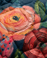 Amaya | Vintage Floral Print Quilted Jacket | The Bellemont Sisters Australia
