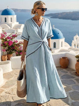 Santorini™ Summer Dress | The Bellemont Sisters Australia