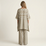 Kiara | Two-Piece Striped Cotton-Linen Set | The Bellemont Sisters Australia